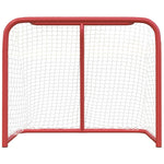 Hockeymål Rød Og Hvit 183X71X122 Cm Polyester
