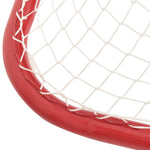 Hockeymål Rød Og Hvit 183X71X122 Cm Polyester