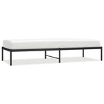 Sengeramme I Metall Svart 80X200 Cm