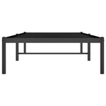 Sengeramme I Metall Svart 80X200 Cm