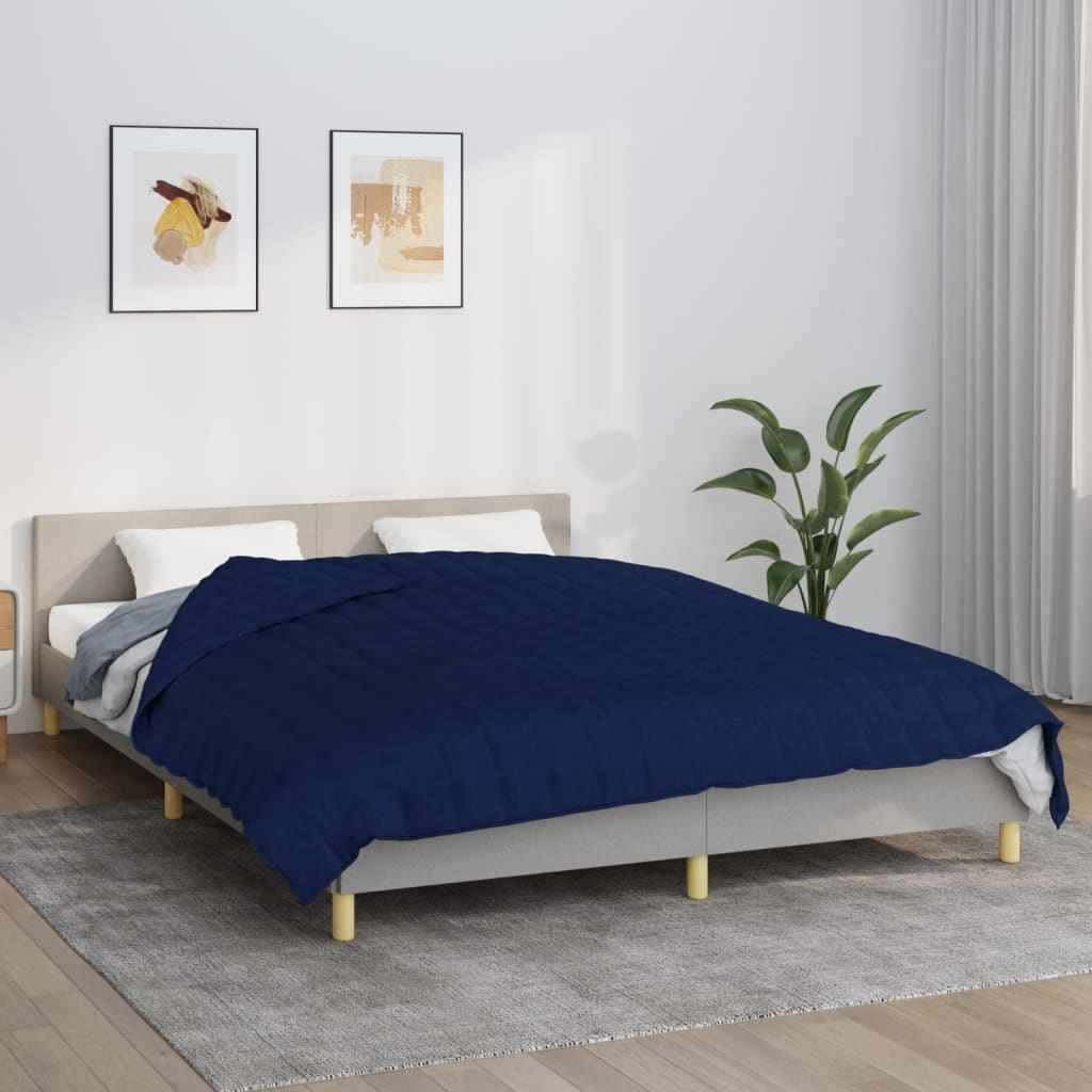 Vektdyne Blå 200X220 Cm 9 Kg Stoff