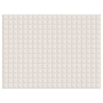 Vektdyne Kremhvit 152X203 Cm 7 Kg Stoff
