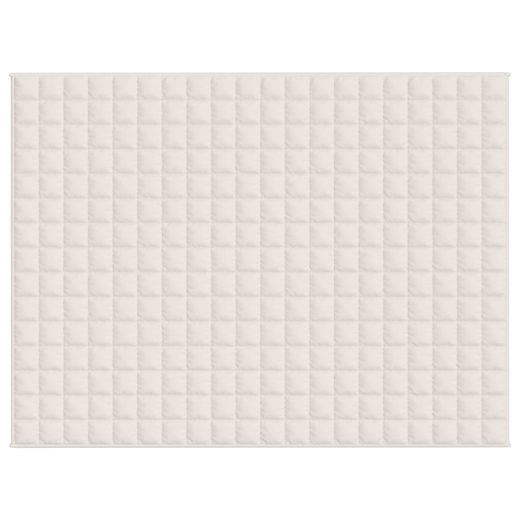 Vektdyne Kremhvit 152X203 Cm 7 Kg Stoff