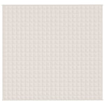 Vektdyne Kremhvit 220X230 Cm 15 Kg Stoff