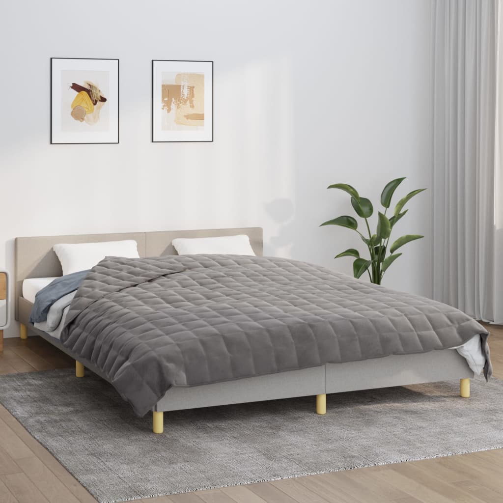 Vektdyne Grå 220X230 Cm 15 Kg Stoff