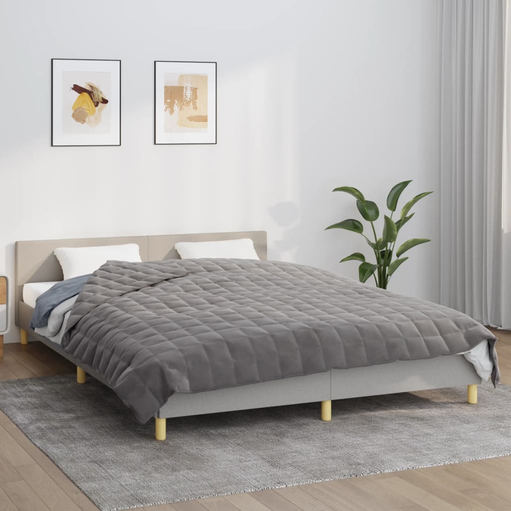 Vektdyne Grå 220X240 Cm 15 Kg Stoff