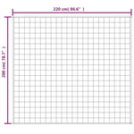 Vektdyne Blå 200X220 Cm 13 Kg Stoff