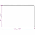 Vektdyne Med Trekk Grå 135X200 Cm 10 Kg Stoff