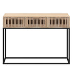 Konsollbord 105X30X75 Cm Konstruert Tre Og Jern