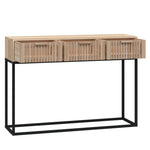 Konsollbord 105X30X75 Cm Konstruert Tre Og Jern