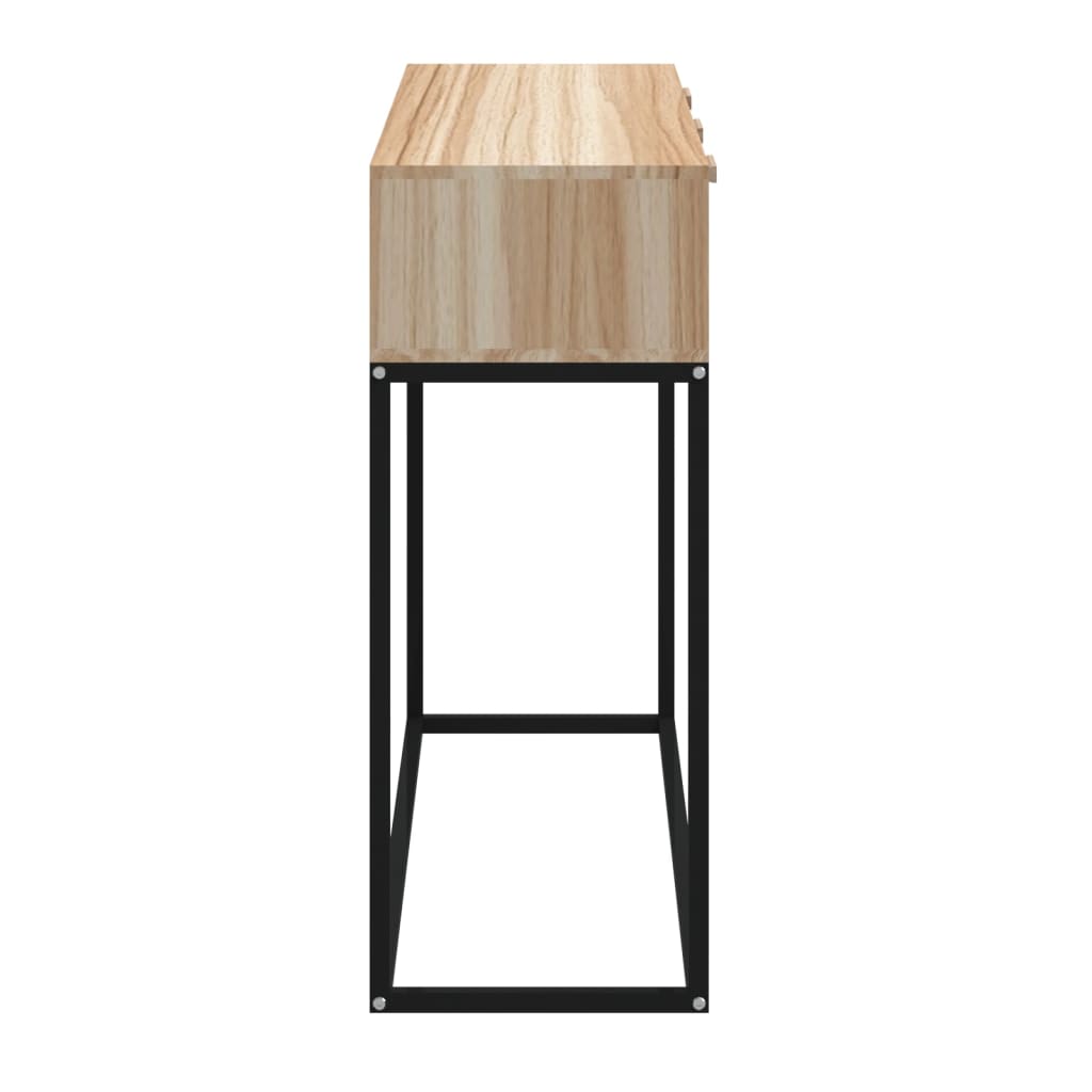 Konsollbord 105X30X75 Cm Konstruert Tre Og Jern