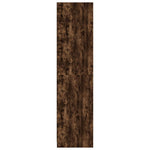 Garderobe Røkt Eik 100X50X200 Cm Konstruert Tre