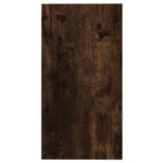 Sidebord Røkt Eik 50X26X50 Cm Konstruert Tre