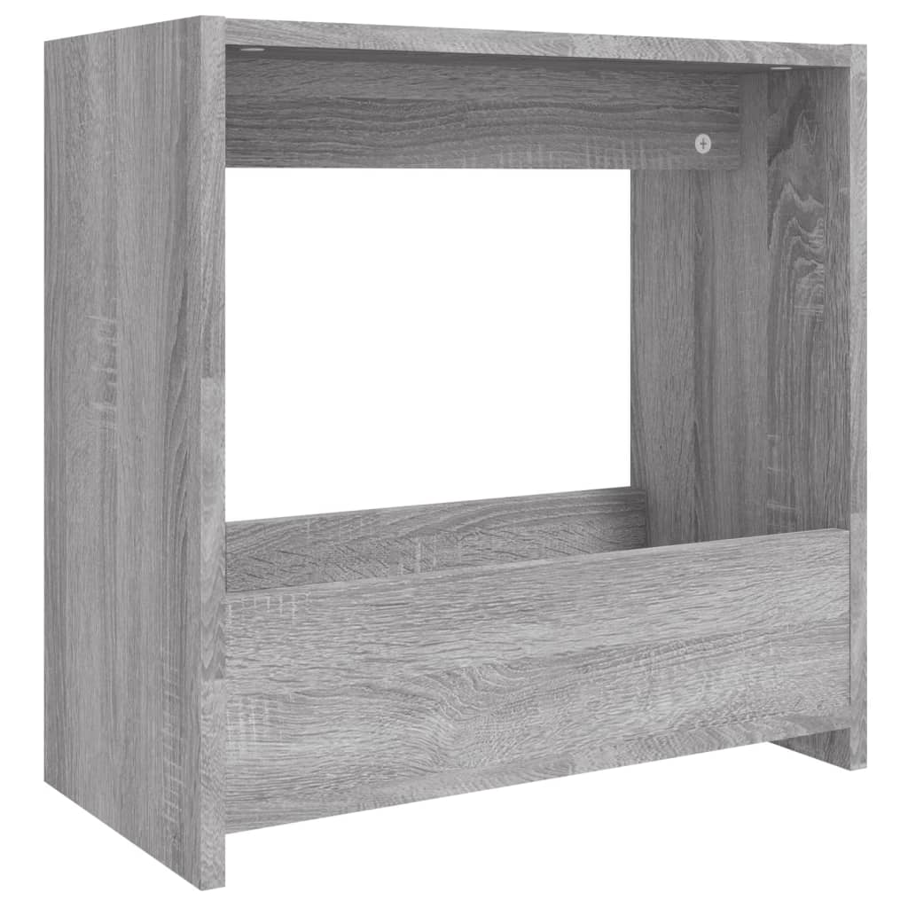 Sidebord Grå Sonoma 50X26X50 Cm Konstruert Tre