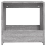 Sidebord Grå Sonoma 50X26X50 Cm Konstruert Tre