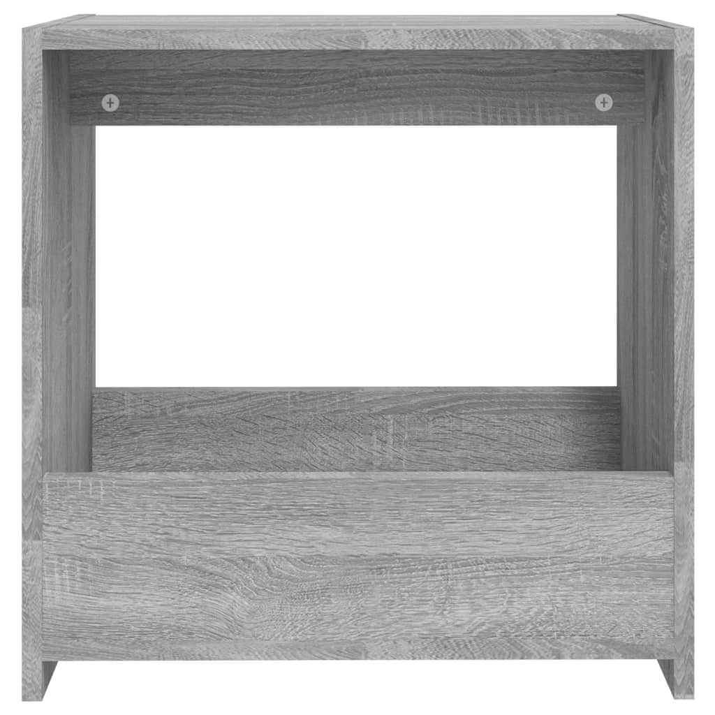Sidebord Grå Sonoma 50X26X50 Cm Konstruert Tre