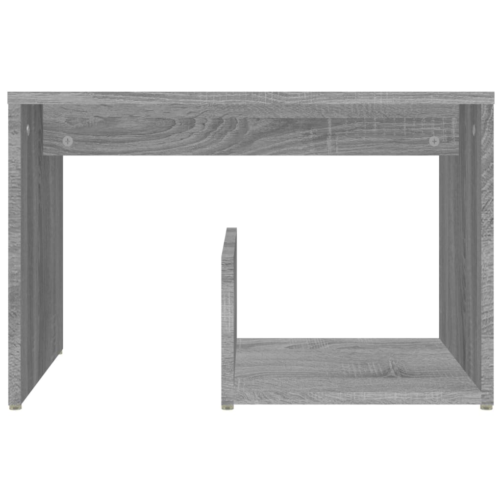 Sidebord Grå Sonoma 59X36X38 Cm Konstruert Tre