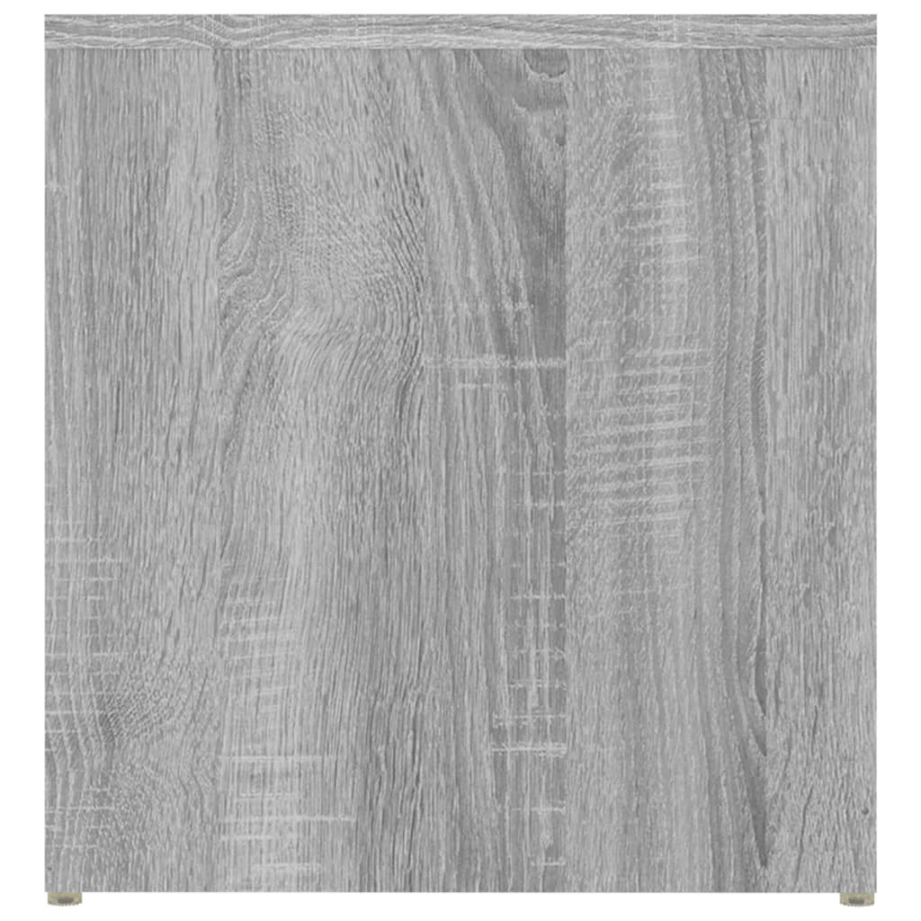 Sidebord Grå Sonoma 59X36X38 Cm Konstruert Tre