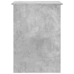 Skrivebord Betonggrå 100X55X75 Cm Konstruert Tre