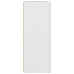 Skjenk Hvit 91X29,5X75 Cm Konstruert Tre