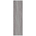 Bokhylle/Tv-Benk Grå Sonoma 36X30X114 Cm Konstruert Tre