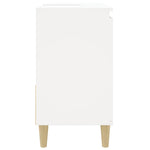 Baderomsskap Hvit 65X33X60 Cm Konstruert Tre