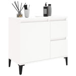 Baderomsskap Hvit 65X33X60 Cm Konstruert Tre