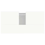 Baderomsskap Hvit 65X33X60 Cm Konstruert Tre