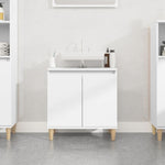 Servantskap Hvit 58X33X60 Cm Konstruert Tre