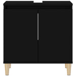 Servantskap Svart 58X33X60 Cm Konstruert Tre