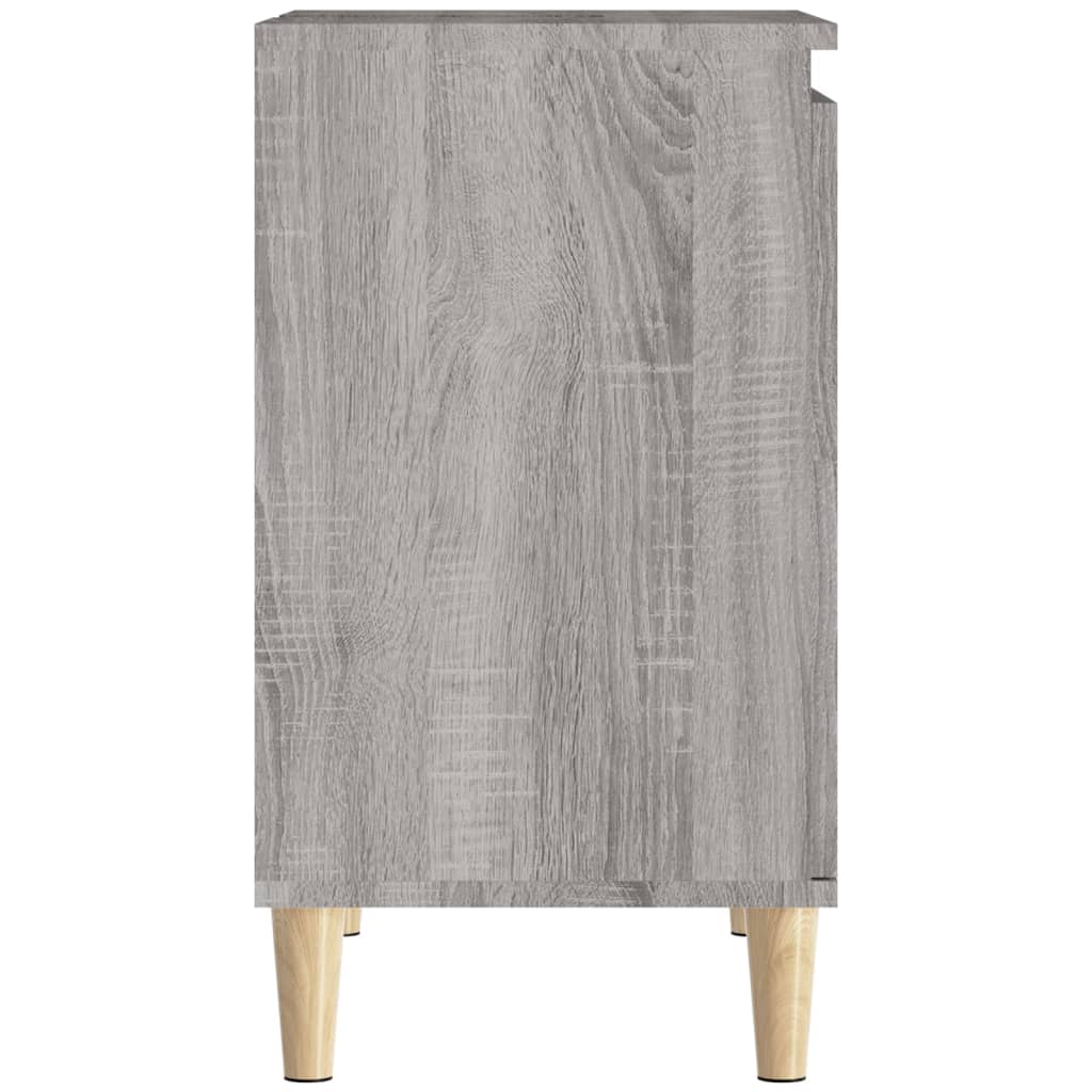 Servantskap Grå Sonoma 58X33X60 Cm Konstruert Tre