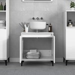 Servantskap Hvit 58X33X60 Cm Konstruert Tre