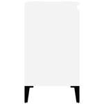 Servantskap Hvit 58X33X60 Cm Konstruert Tre