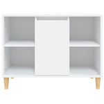 Servantskap Hvit 80X33X60 Cm Konstruert Tre