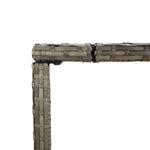 Barbord Med Glassplate Grå 180X70X110 Cm Polyrotting