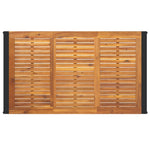 Hagebord Med U-Ben 140X80X75 Cm Heltre Akasie