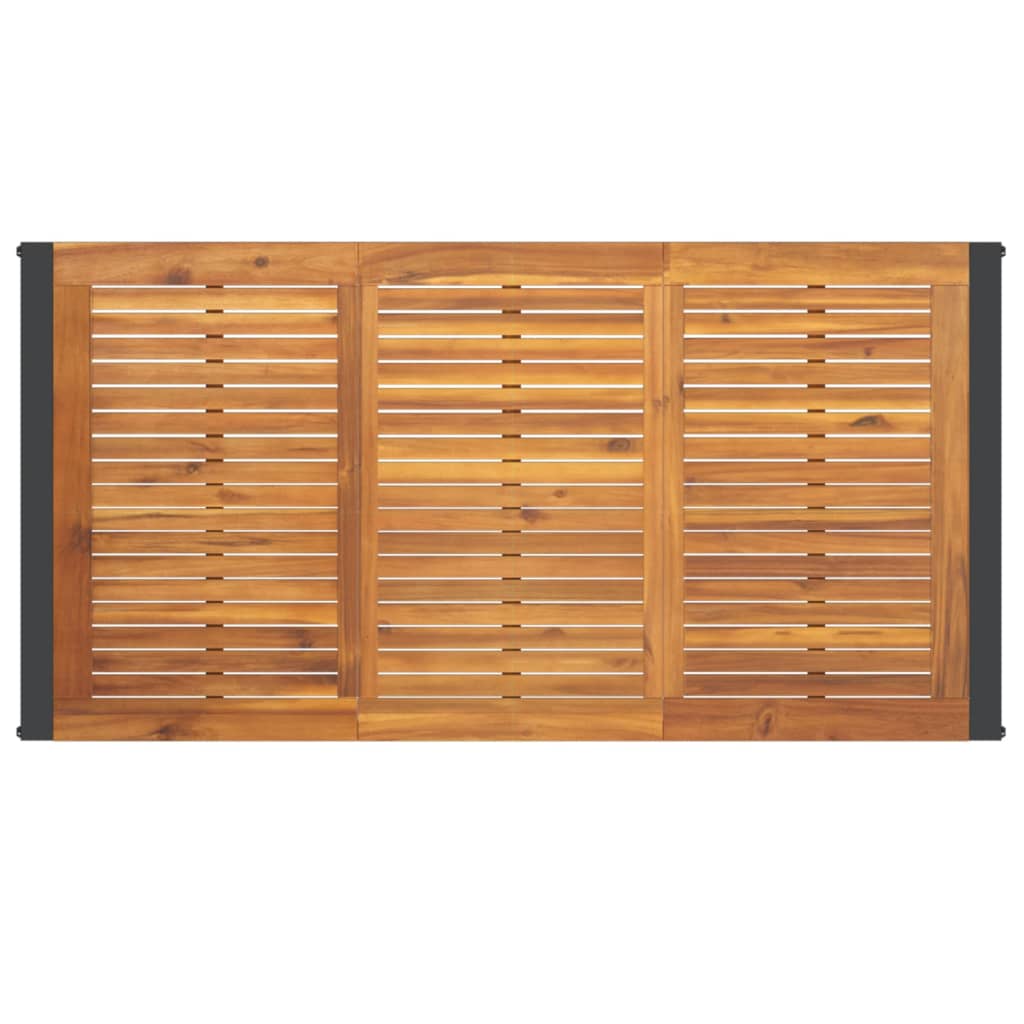 Hagebord Med U-Ben 160X80X75 Cm Heltre Akasie