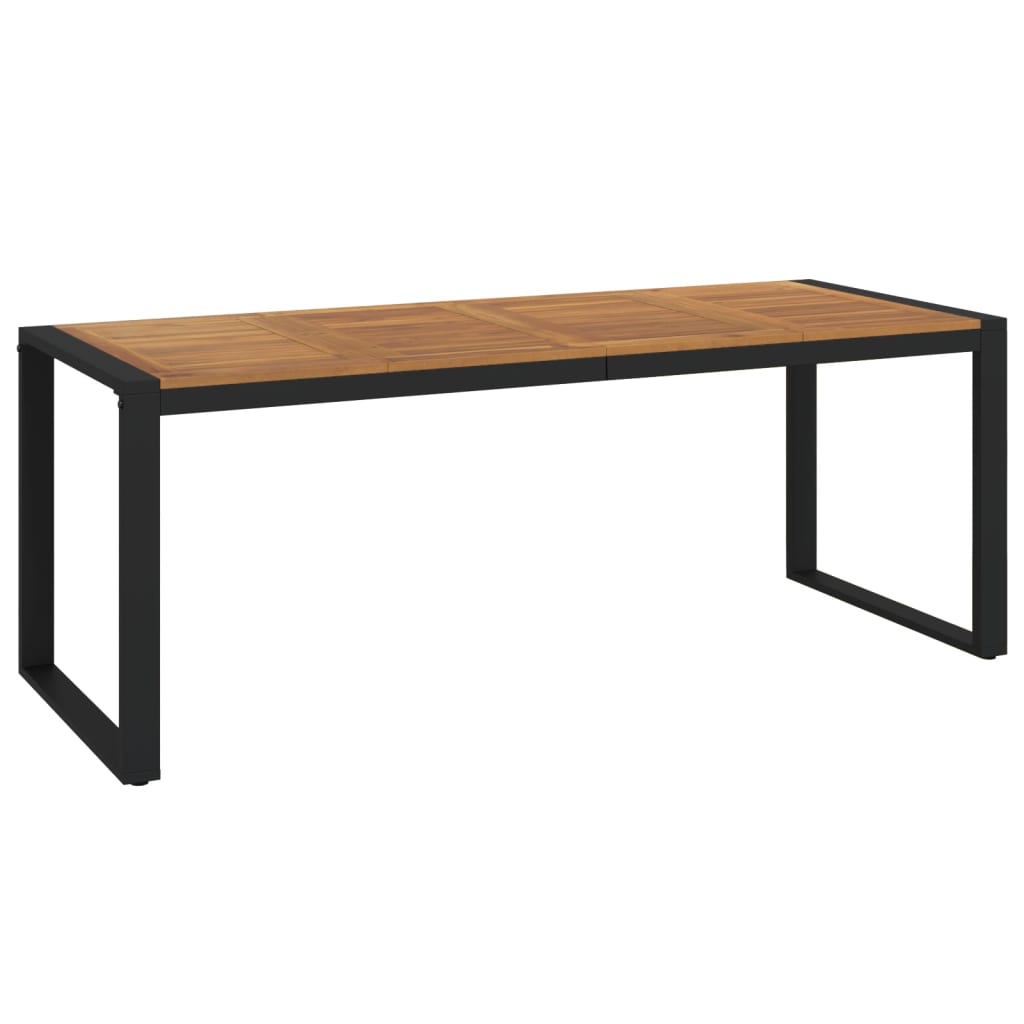 Hagebord Med U-Ben 200X90X75 Cm Heltre Akasie
