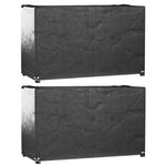 Hagemøbeltrekk 2 Stk 8 Maljer 125X55X75 Cm Rektangulær