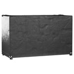 Hagemøbeltrekk 2 Stk 8 Maljer 125X55X75 Cm Rektangulær