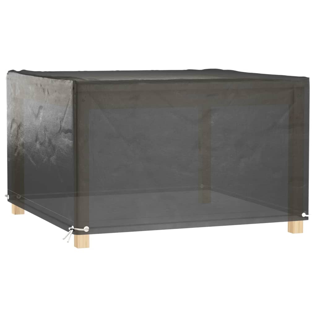 Hagemøbeltrekk 2 Stk 8 Maljer 132X132X80 Cm Firkantet