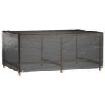 Hagemøbeltrekk 2 Stk 8 Maljer 180X122X75 Cm Rektangulær