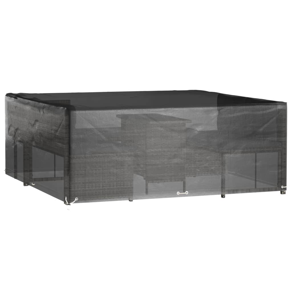 Hagemøbeltrekk 2 Stk 16 Maljer 250X250X90 Cm Firkantet