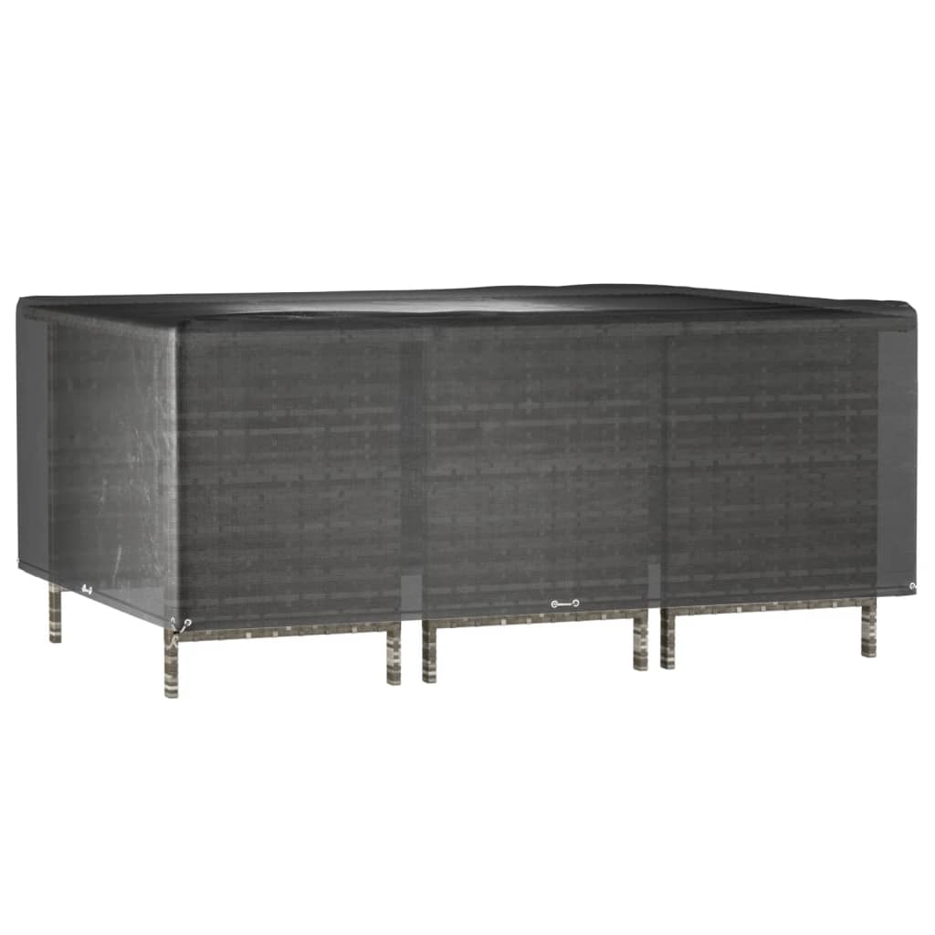 Hagemøbeltrekk 2 Stk 12 Maljer 270X180X90 Cm Rektangulær