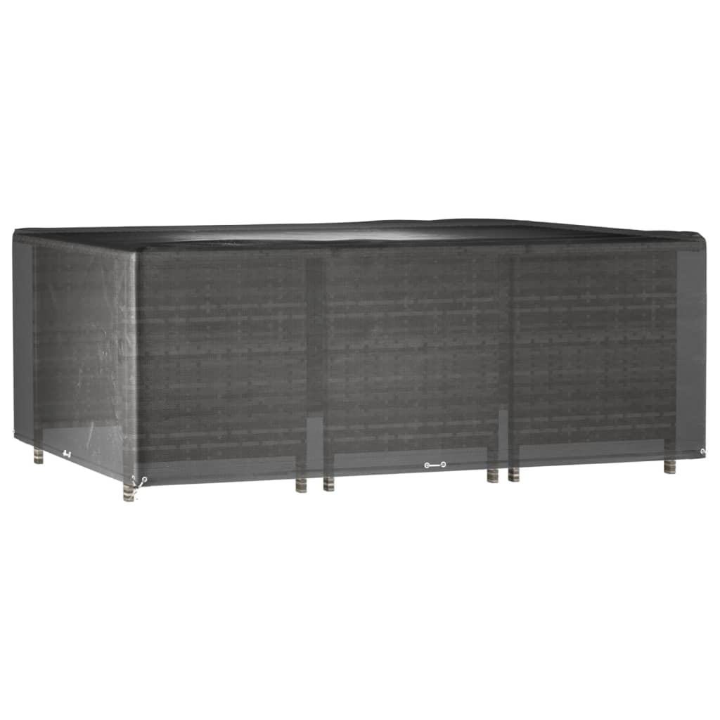 Hagemøbeltrekk 2 Stk 16 Maljer 278X204X105 Cm Rektangulær
