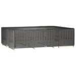 Hagemøbeltrekk 2 Stk 16 Maljer 300X200X75 Cm Rektangulær