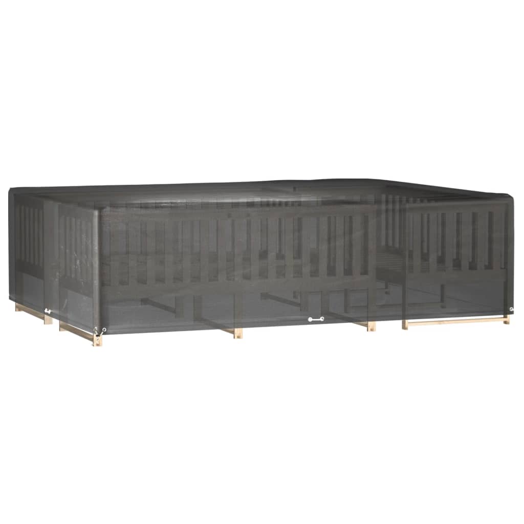 Hagemøbeltrekk 2 Stk 16 Maljer 300X200X75 Cm Rektangulær