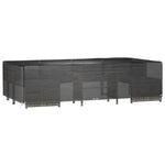 Hagemøbeltrekk 2 Stk 12 Maljer 315X160X75 Cm Rektangulær