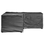 L-Formet Hagemøbeltrekk 2 Stk 12 Maljer 185X185X70 Cm