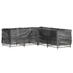 L-Formet Hagemøbeltrekk 2 Stk 12 Maljer 185X185X90 Cm